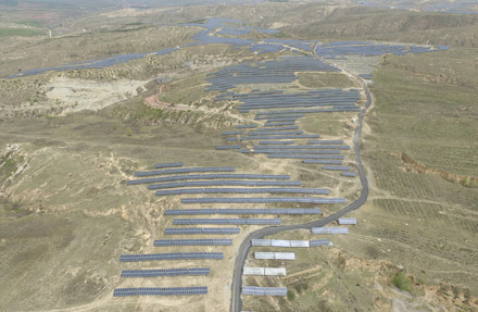 100MW Three Gorges Ground-Mounted Power Plant in Zuoyun, Datong, Shanxi Province